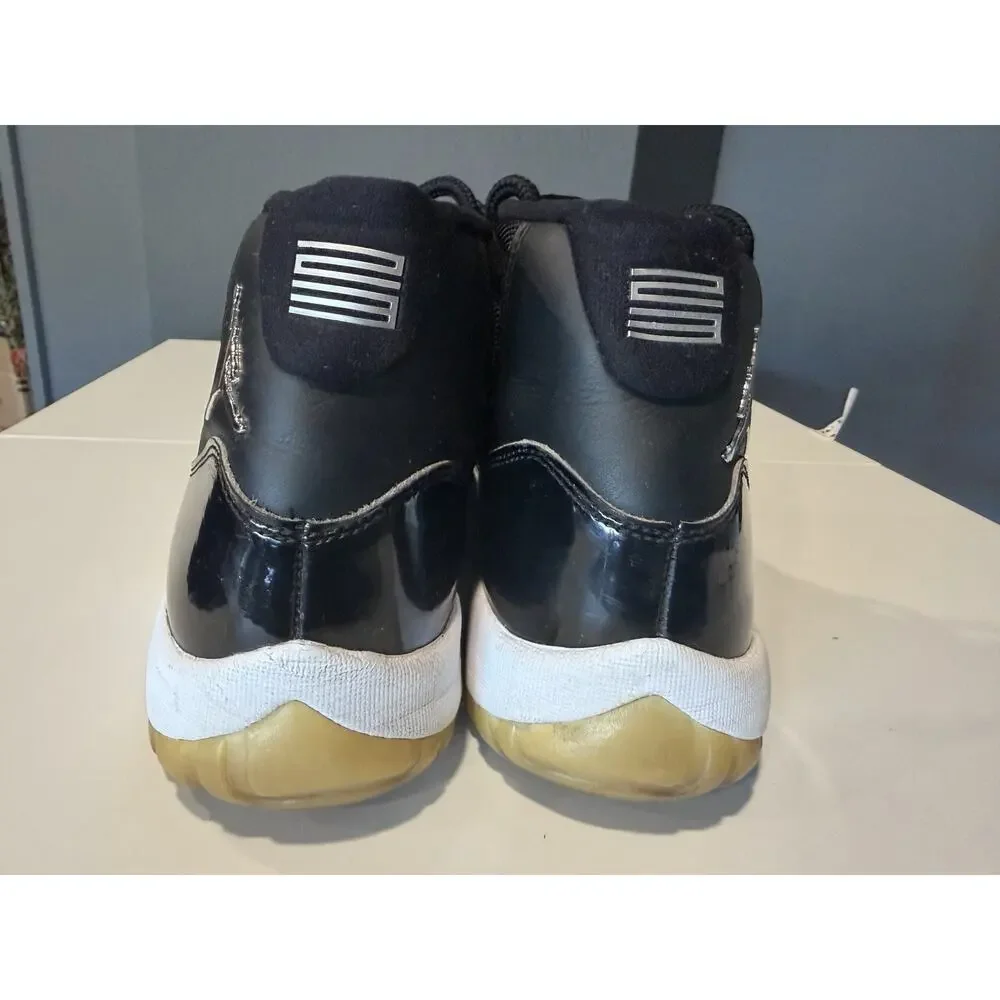 Air Jordan 11 Retro Jubilee 25th Anniversary Black CT8012-011 Men's Size 10.5